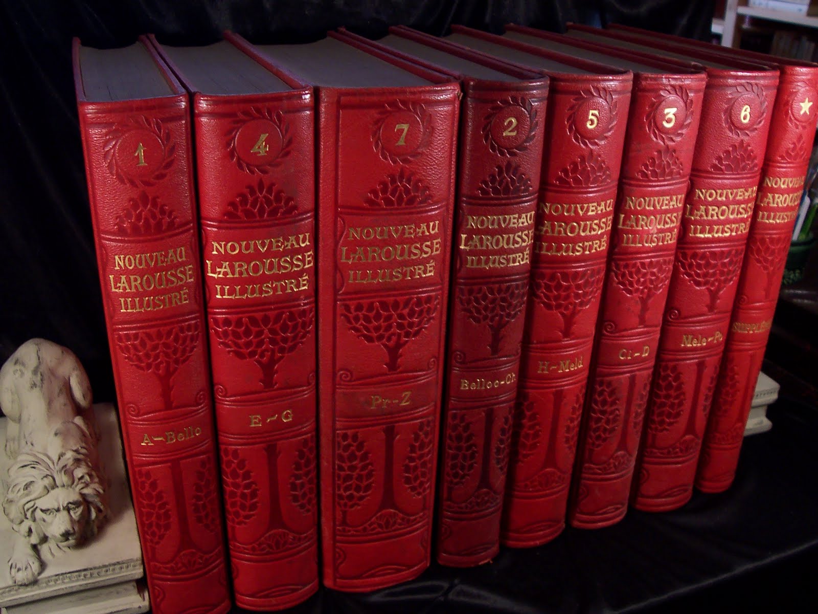 encyclopedie larousse 6 volumes
